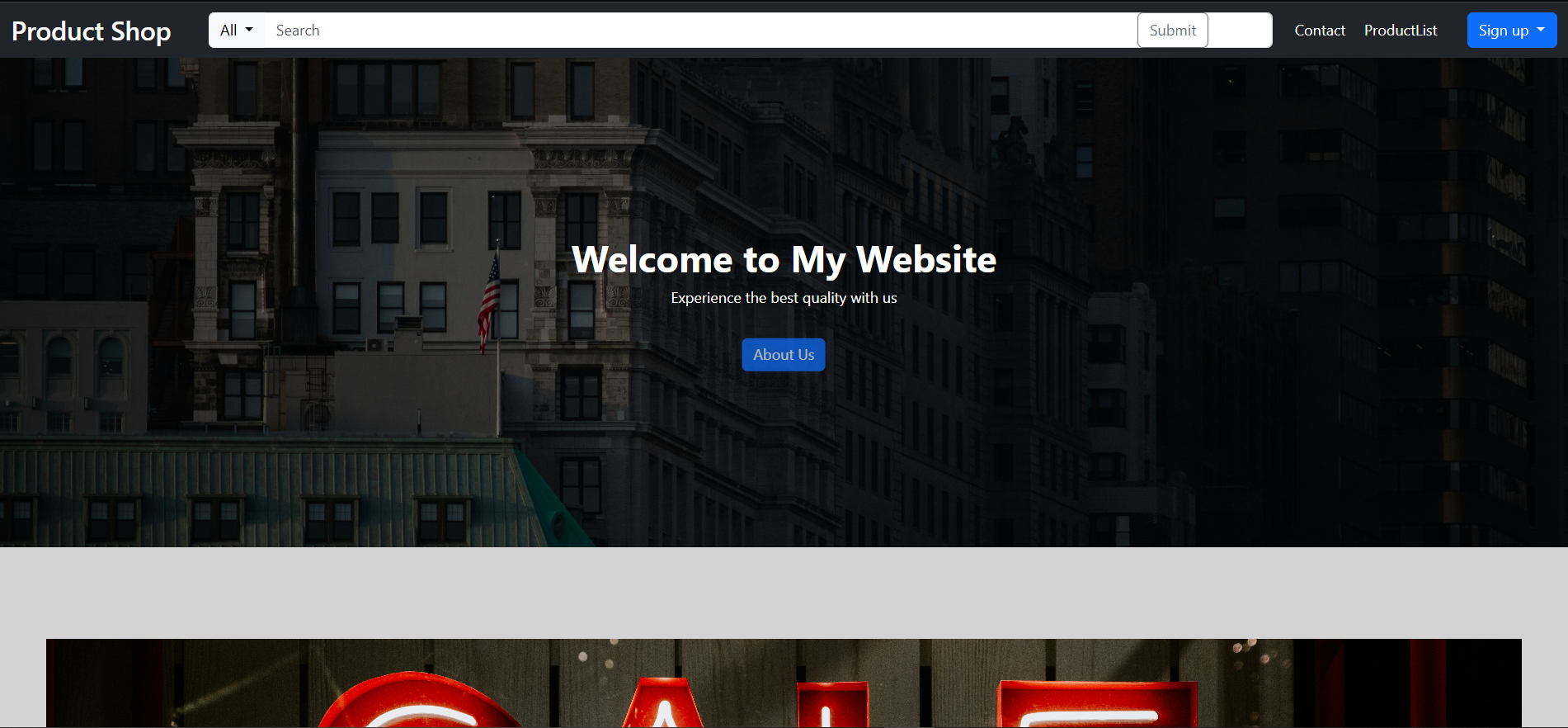 وب سایت Bootstrap